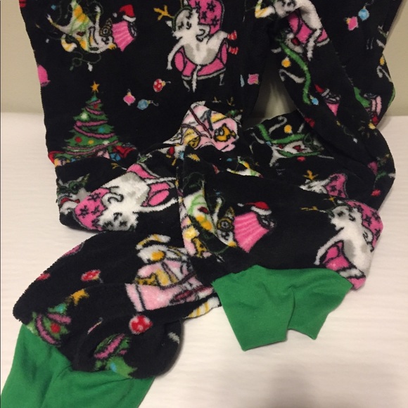 Women/Men Christmas Pajamas Cats Partying Pjs NEW - Picture 8 of 8